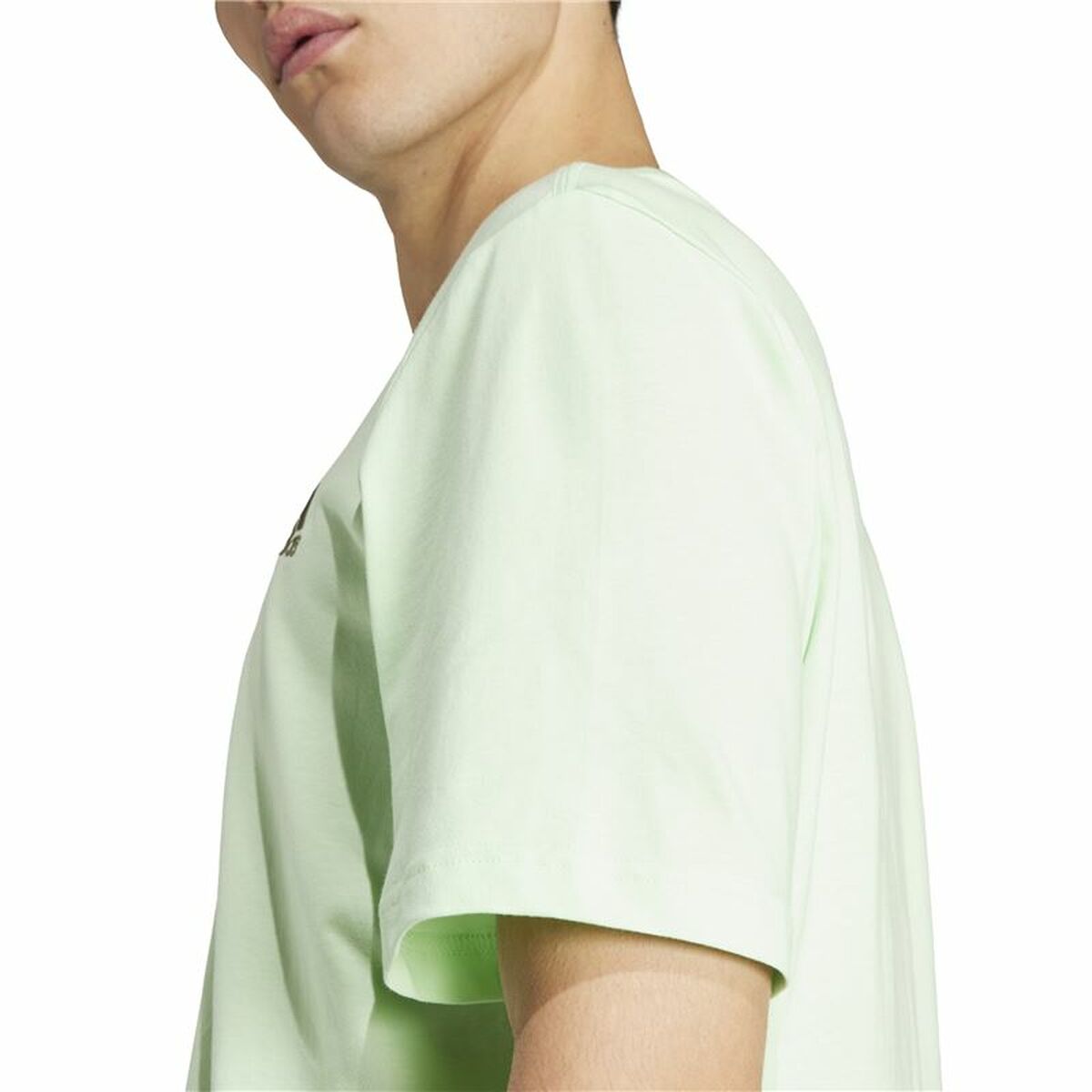 Men’s Short Sleeve T-Shirt Adidas adidas Sl Green