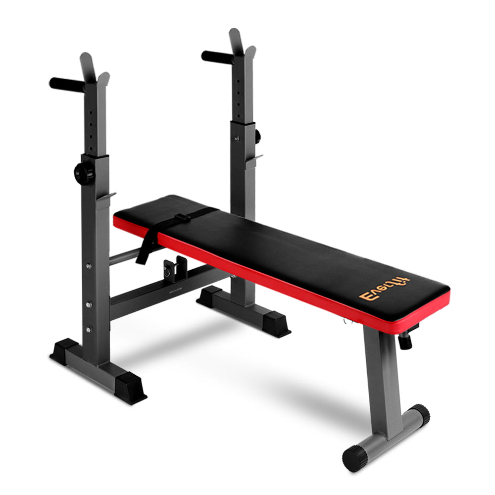 NNEDSZ Multi-Station Weight Bench Press Weights Equipment Fitness Home Gym Red
