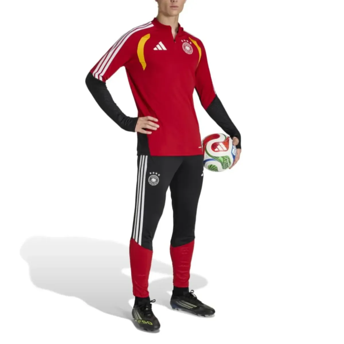 Germany red training technical soccer tracksuit 2026/27 - Adidas
